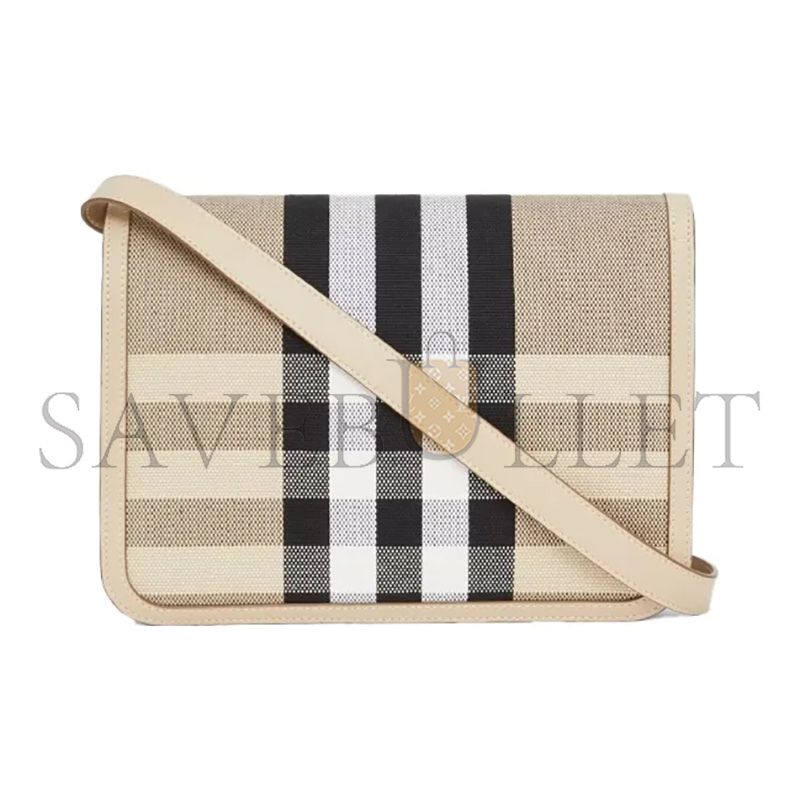 Bv*b*rry plaid crossbody bag 80398571 (25.5*18.5*6.5cm)